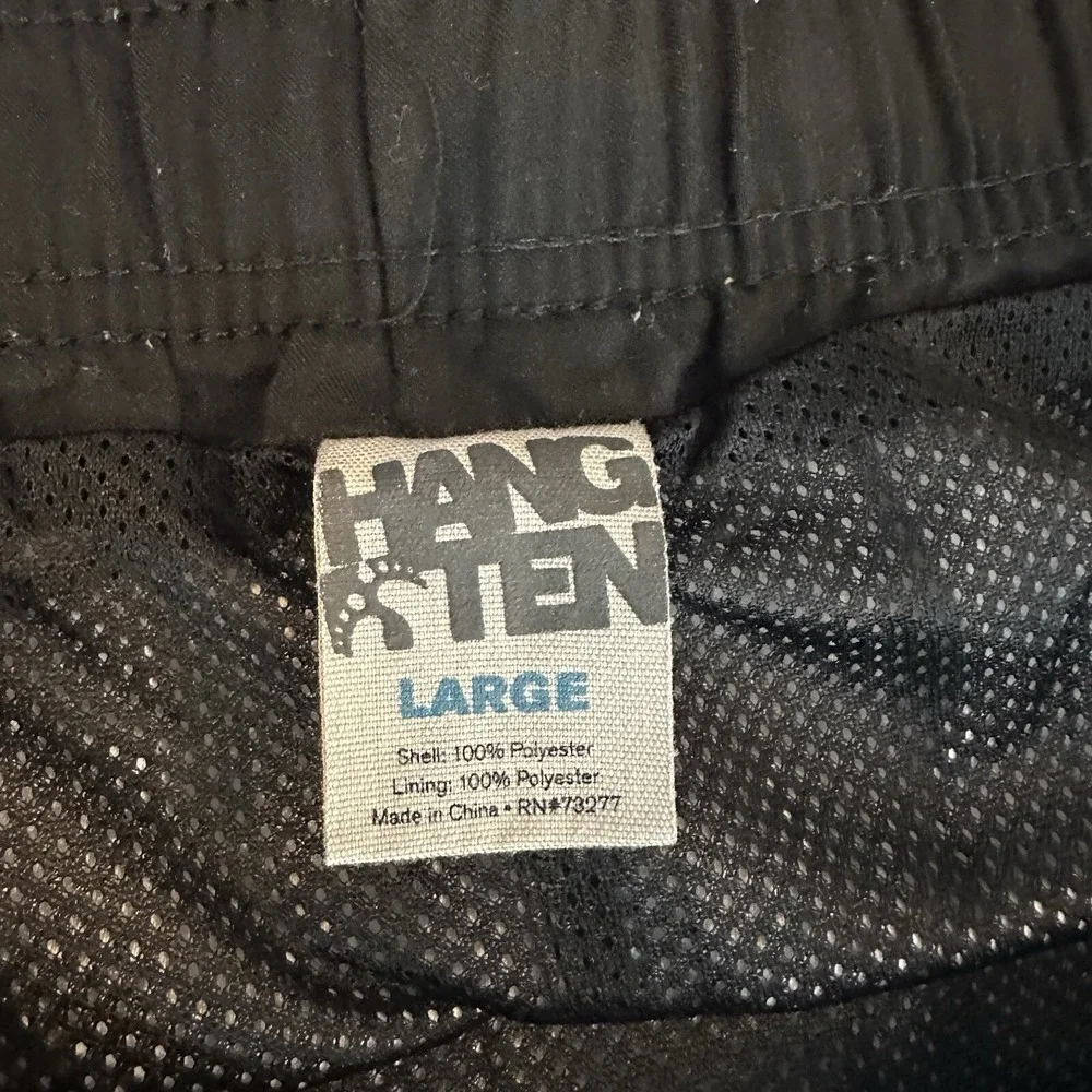 Hang Ten Surf Swim Board Shorts Trunks Youth Boys Large Shark Blue‎ Pocket Liner